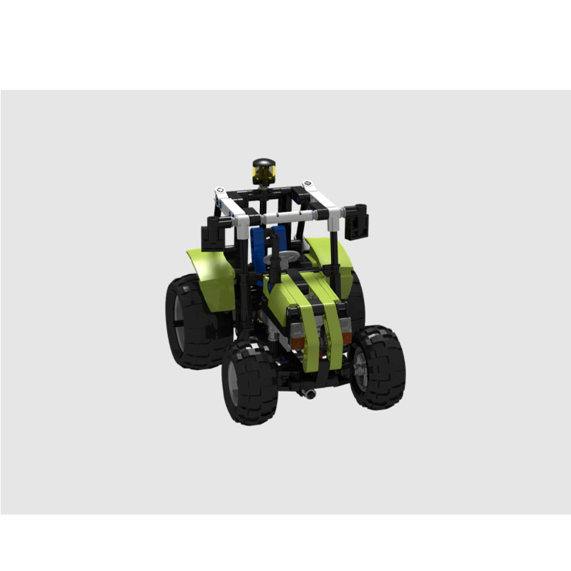 Urban Farming Usa - MOC-46194 Urban Farm Landbouwtractor Bouwsteenmodel 284