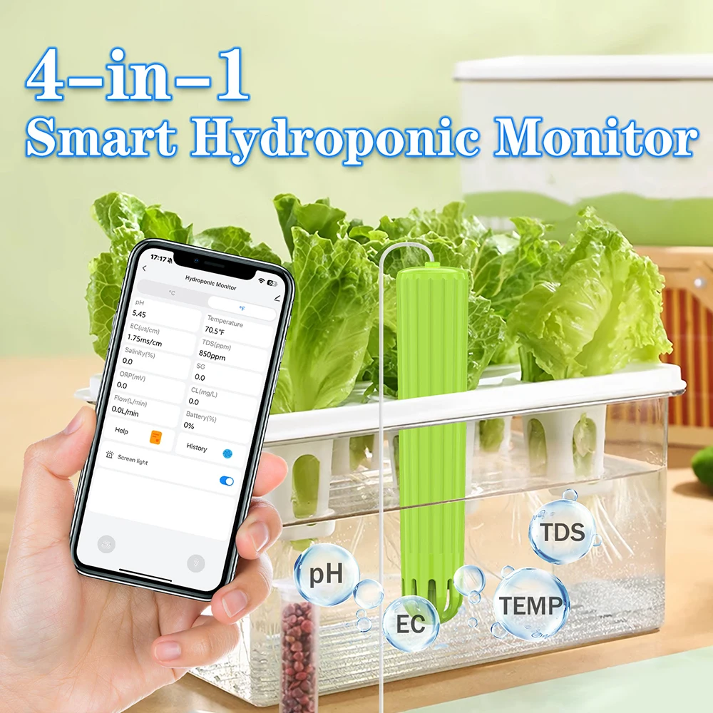 Kactoily 4-in-1 WiFi-sensor Ur - Urban Farming Gardening recensie en prijs